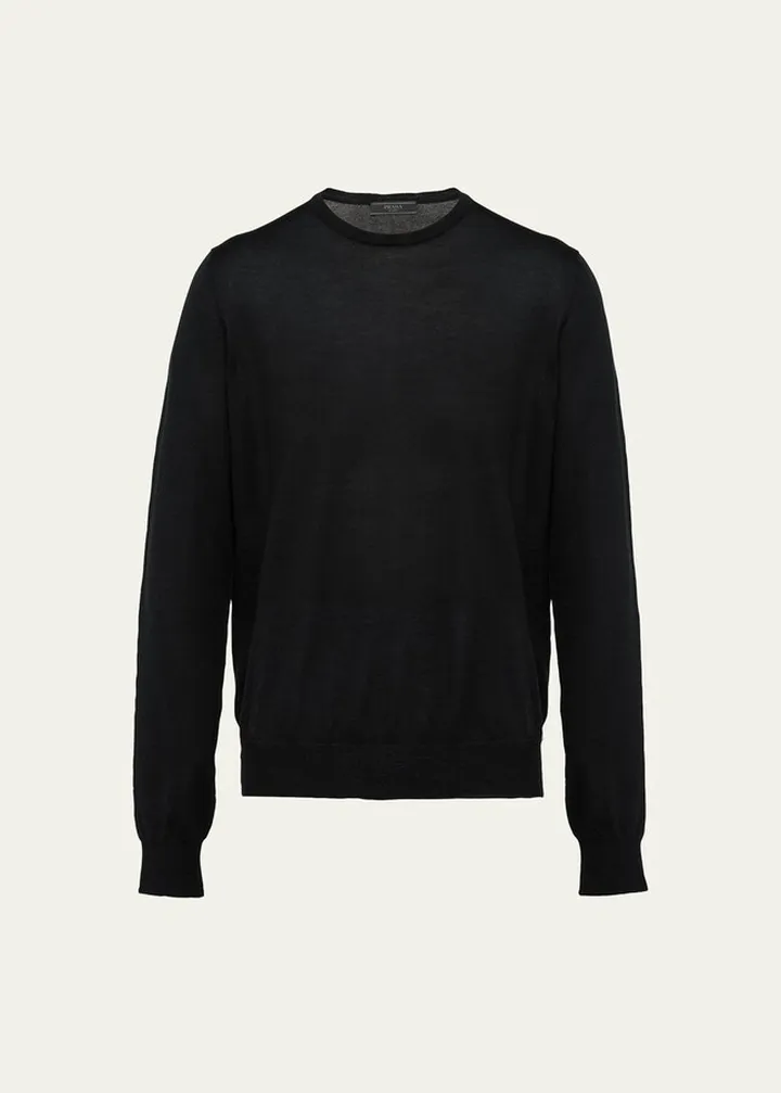 Men's Soft Cashmere Crew Sweater