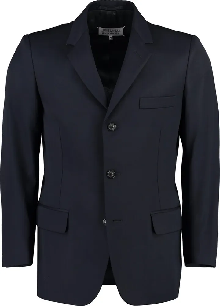 Single-breasted Virgin Wool Jacket
