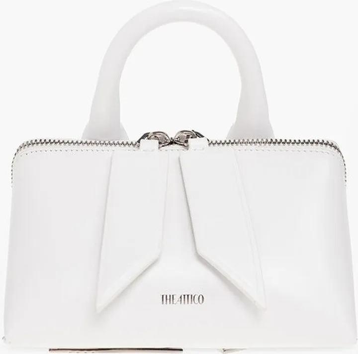 The Attico Friday Logo Printed Shoulder Bag