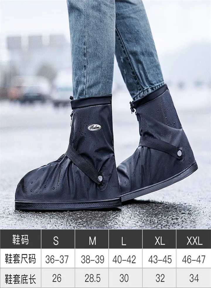 Children's Mid Tube Rain Boots Black