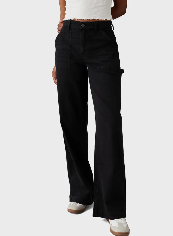 High Waist Baggy Pants
