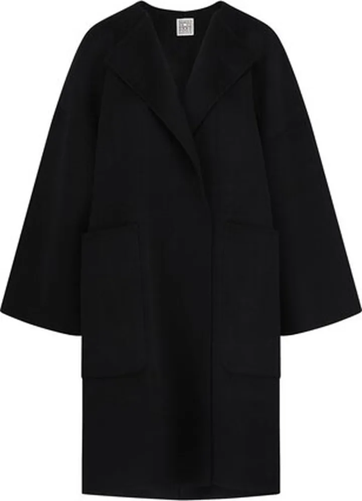 Doublé Wool Cape Coat
