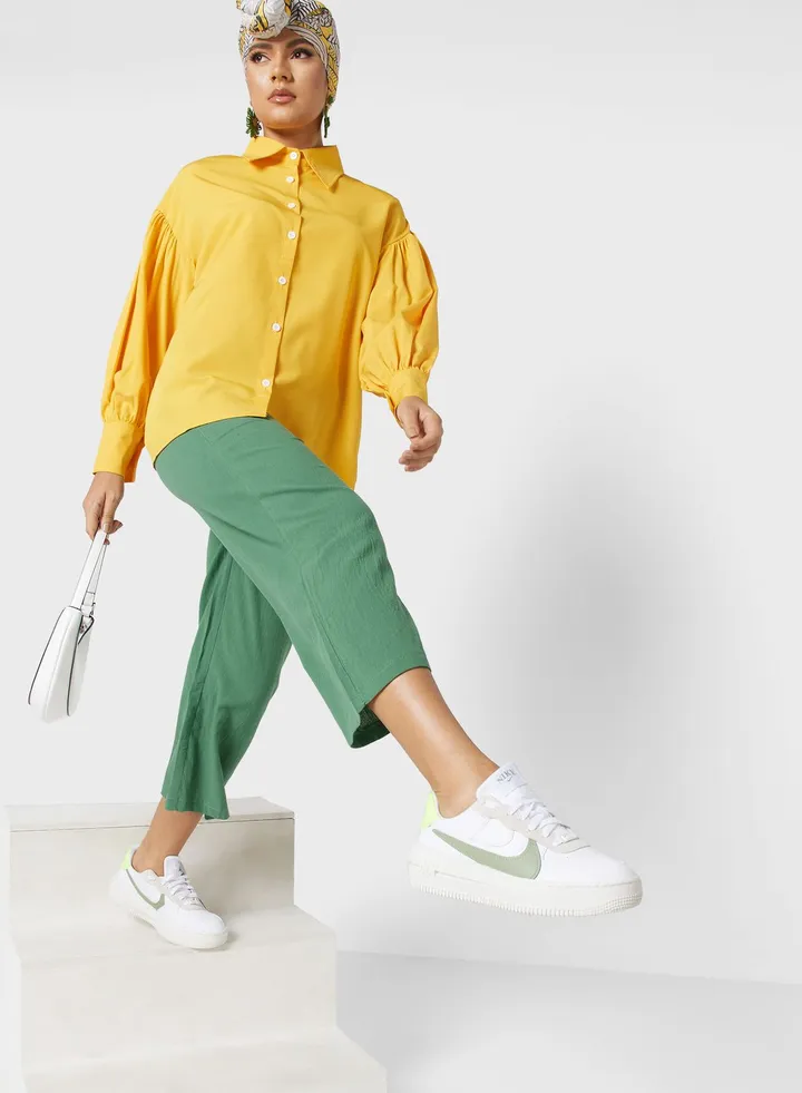 Straight Fit Casual Pants