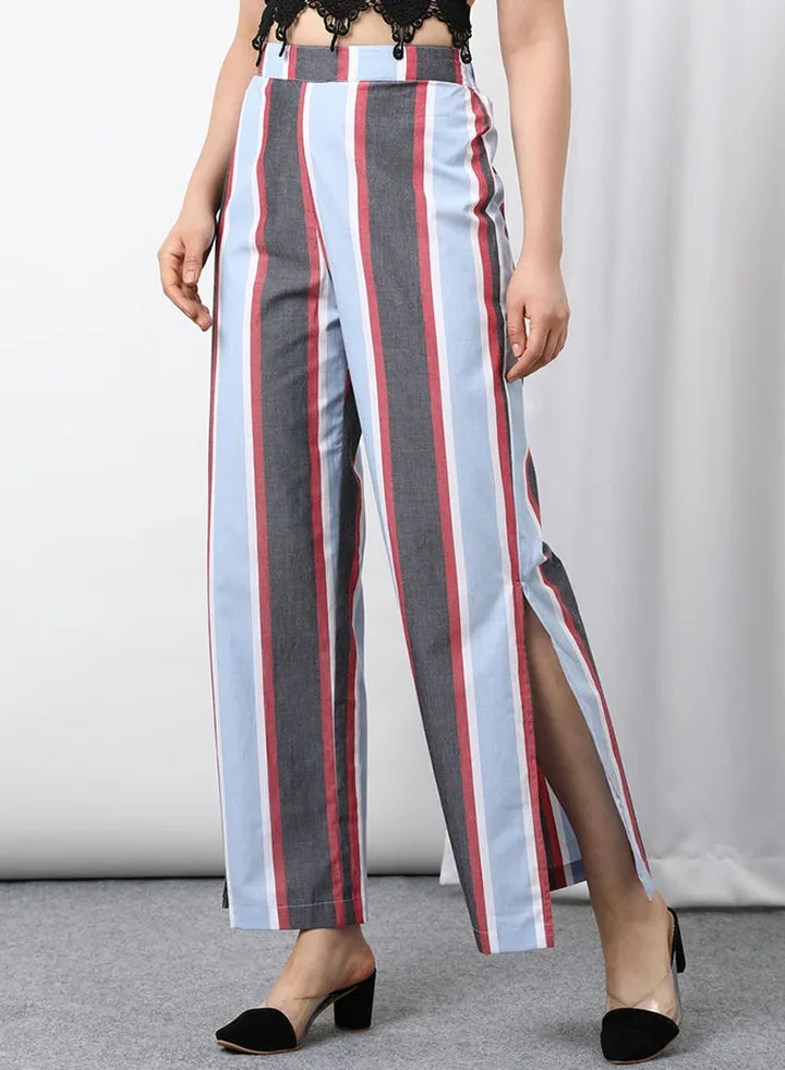 High-Rise Pants Multicolour