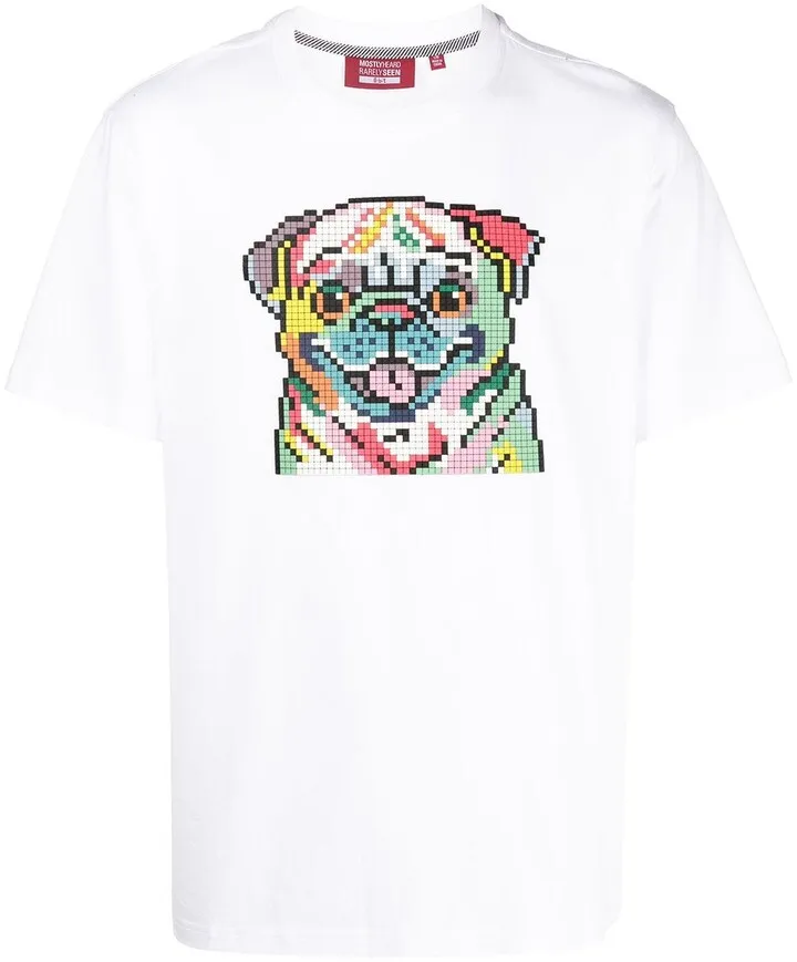 rainbow pug T-shirt