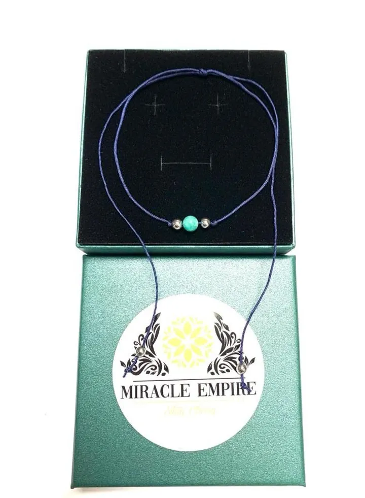 Emerald and Hemitate Anklet