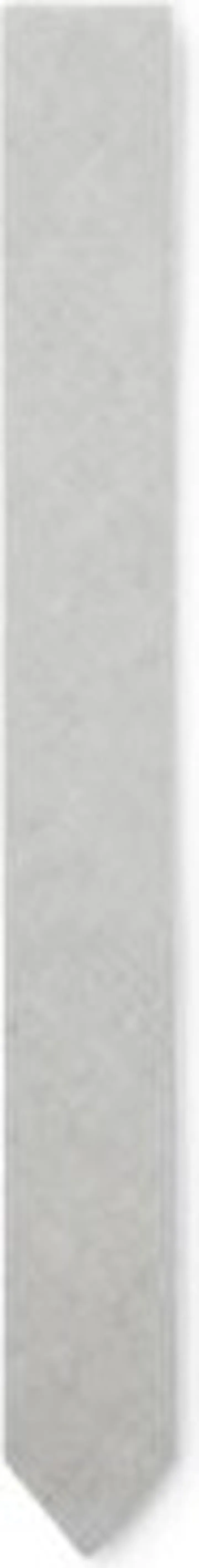 Jacquard-woven tie in cotton and linen