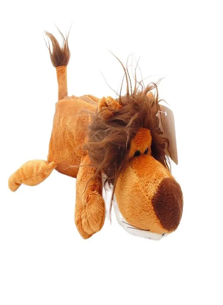 Gift Creative Lion Pen Pouch Elephant Stationery Bag Cosmetic Bag Pencil Case Plush Pencil Bags