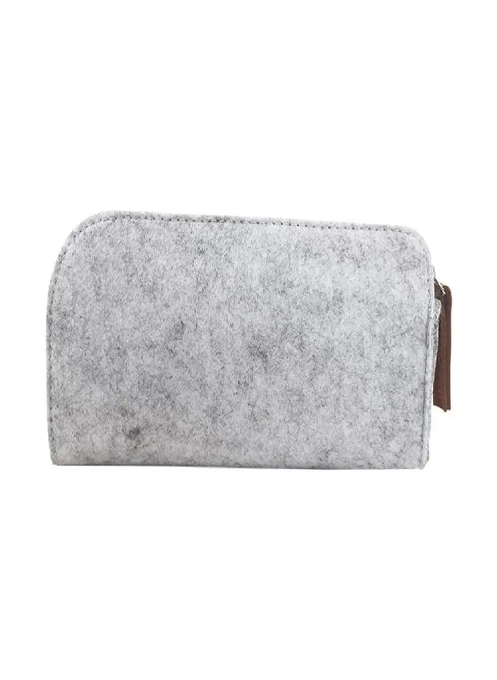 Stationery for Girls Large Capacity Felt Pencil Case Stationery Organizer Pencil Bag Pen Pouch