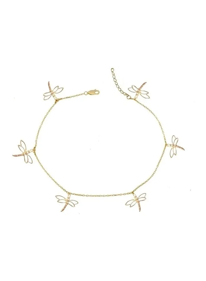 Fashion Plated Chain Charms Anklet