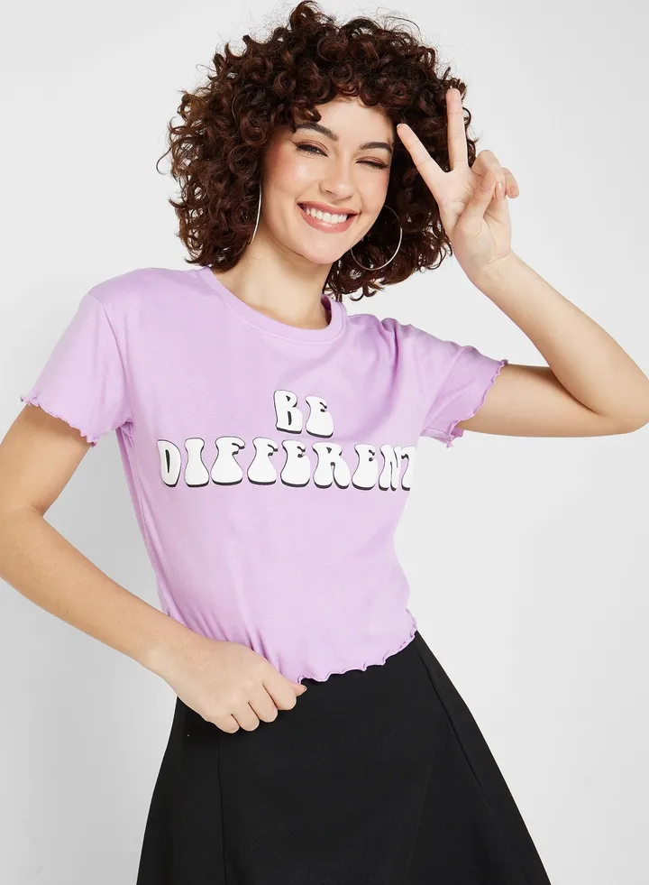 Lettuce Hem Graphic T-Shirt