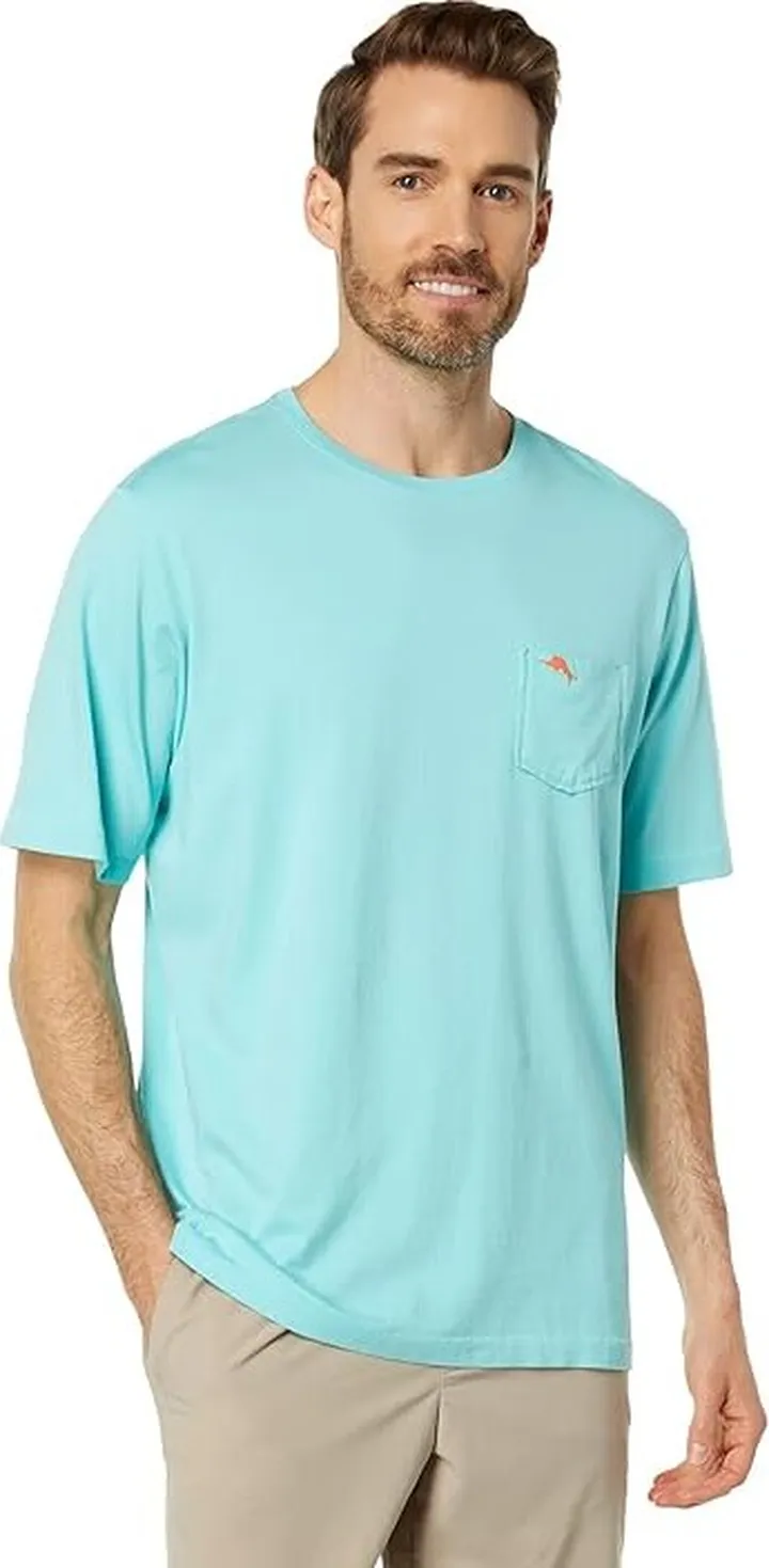 Tommy Bahama New Bali Skyline T-Shirt (Lawn Chair) Men's Short Sleeve Pullover