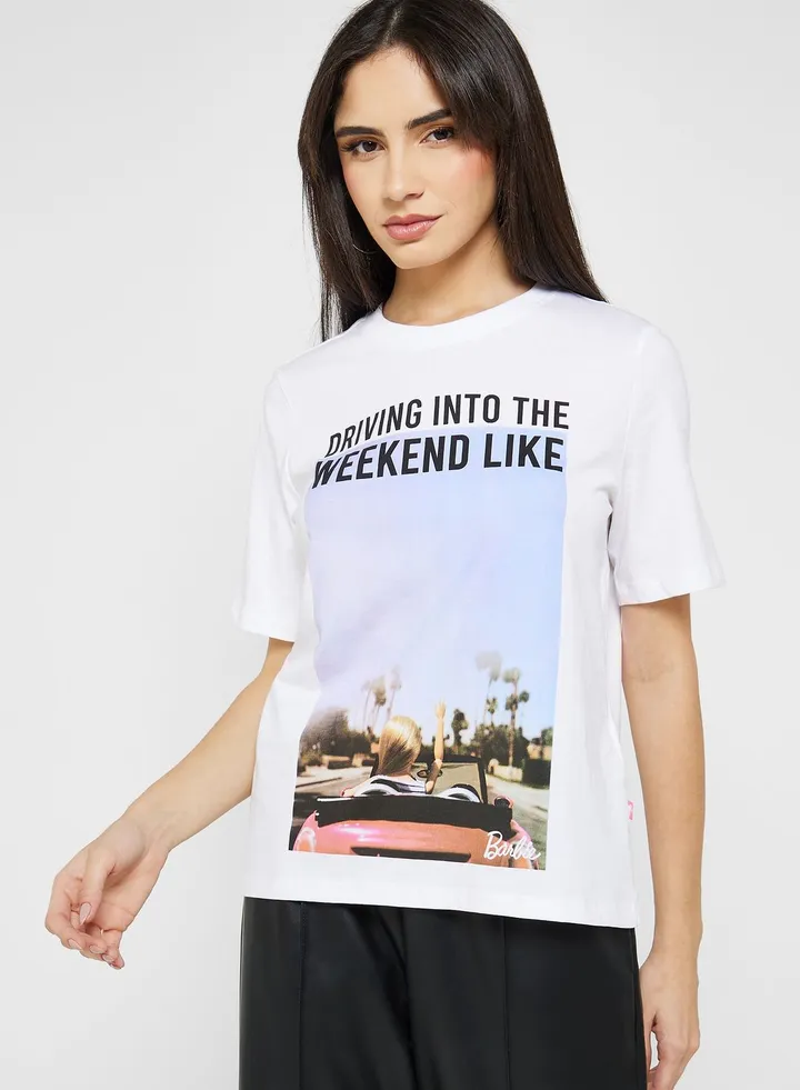 Crew Neck Logo T-Shirt
