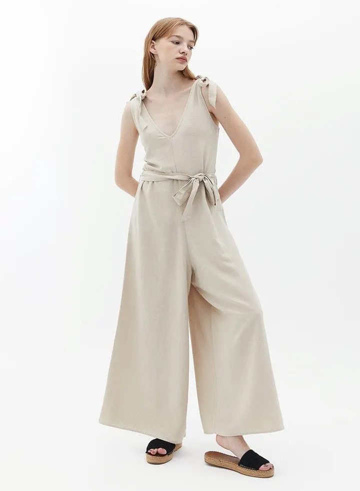 OXXO Women Beige Jumpsuit