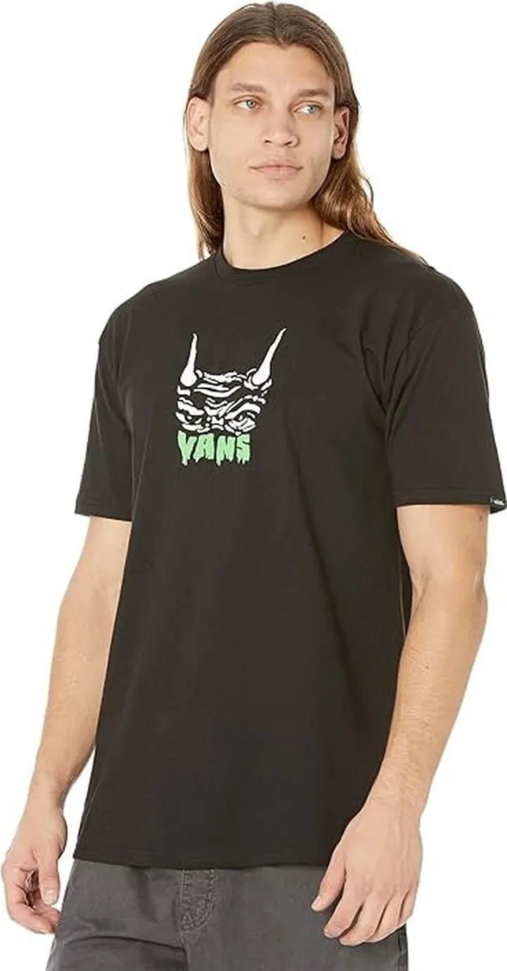 Vans Silent Curse Short Sleeve Tee (Black) Men's Clothing