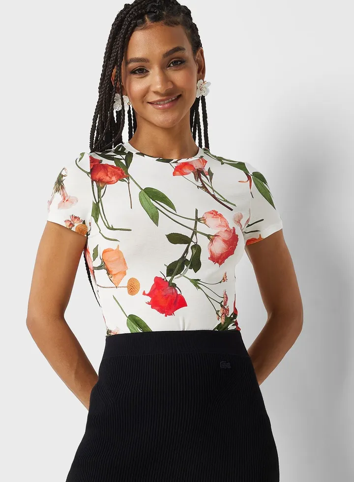 Floral Print T-Shirt