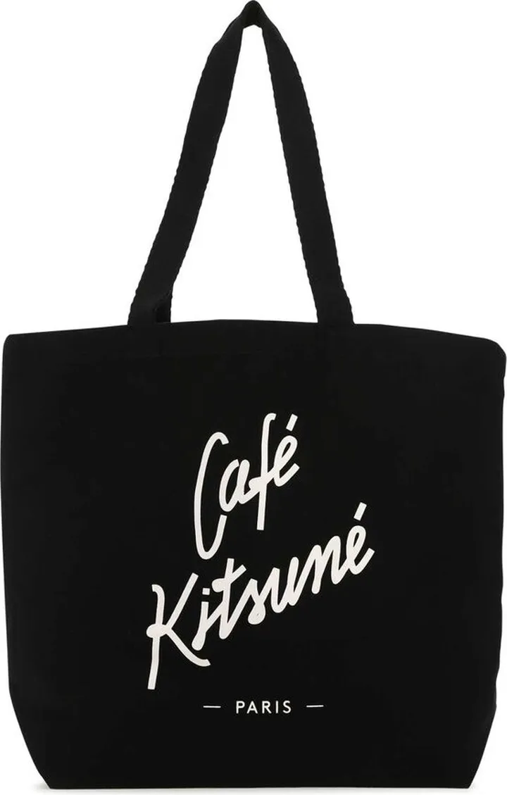Maison Kitsuné Cafe Kitsune Tote Bag