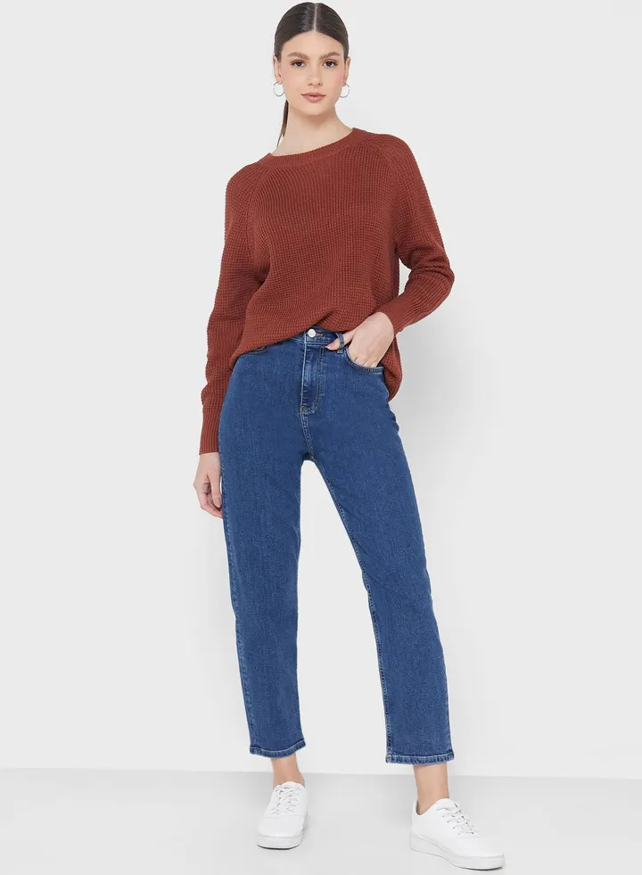 High Waist Mom Jeans
