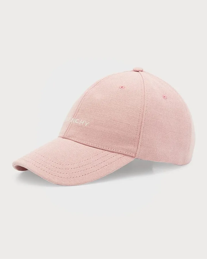 Men's Embroidered Logo 6-Panel Baseball Cap