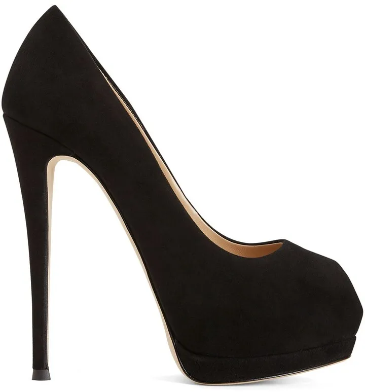Sharon 130mm peep-toe pumps