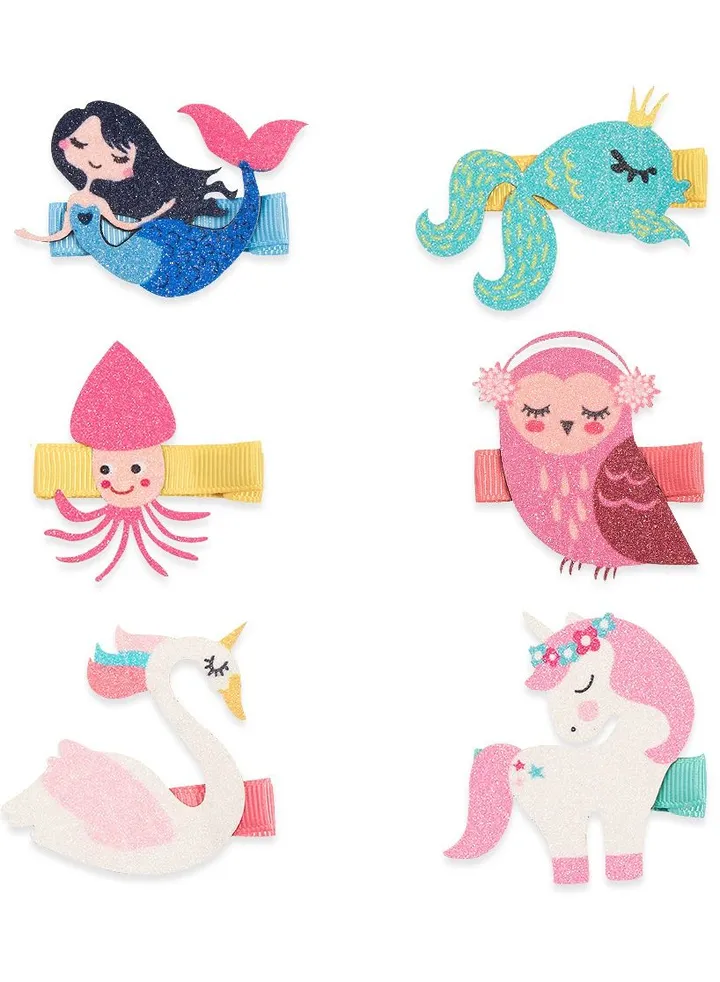 6-Piece Children Accessories Hair Clips