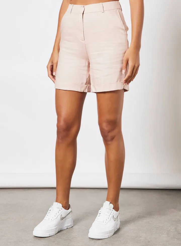 Straight Shorts Pink