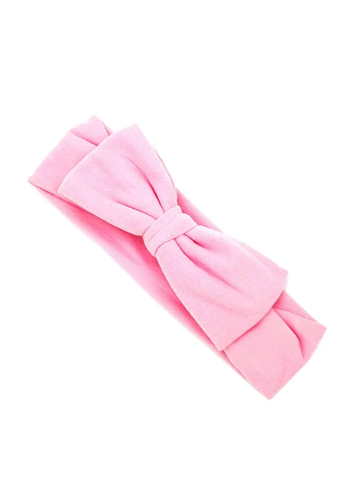 Turban Knotted Hairband Pink
