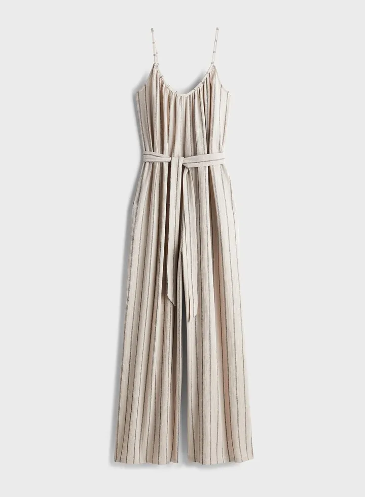 Tie Detailed Jumpsuit