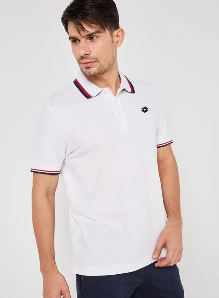 L73 Polo White/Navy
