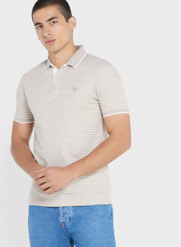 Striped Polo