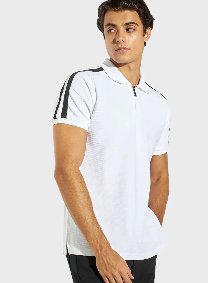 Tape Detail Polo