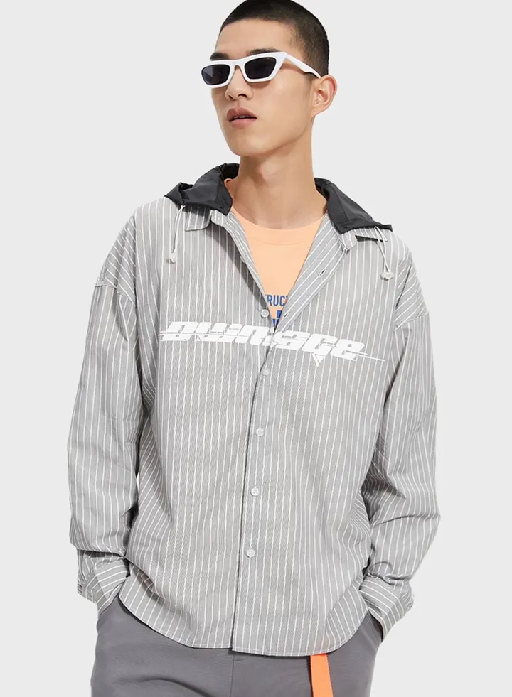 Casual Printed Polo Shirt