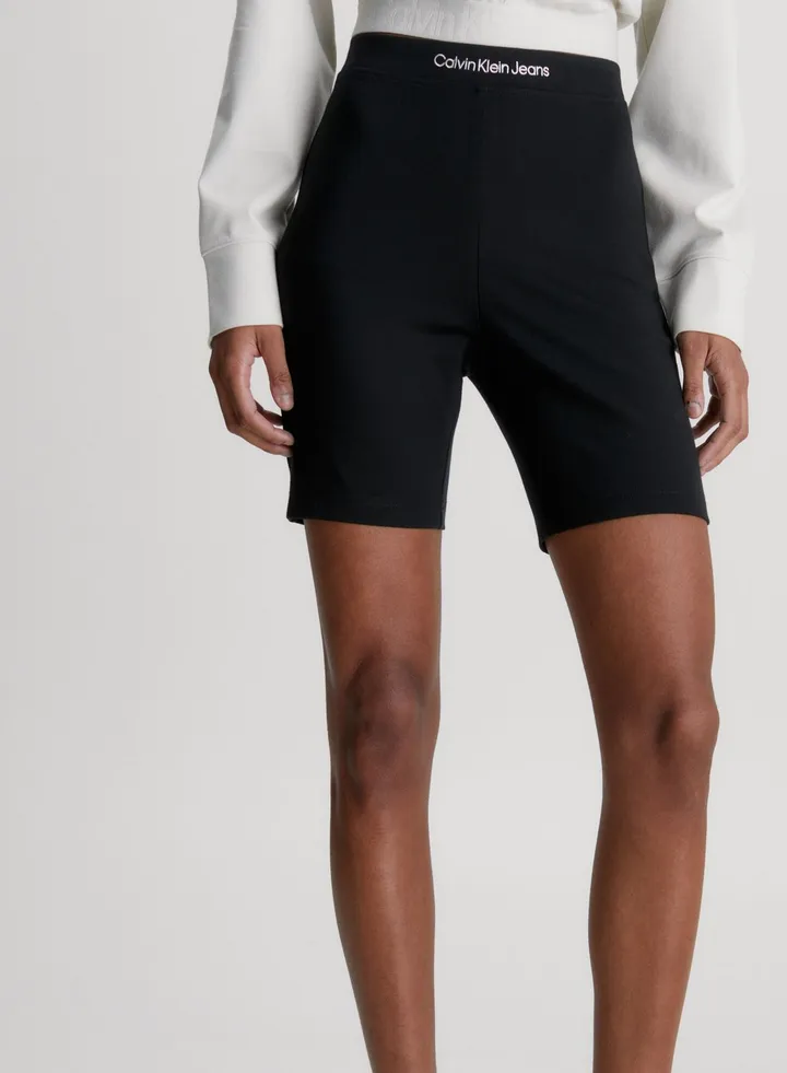 Logo Band Mini Shorts