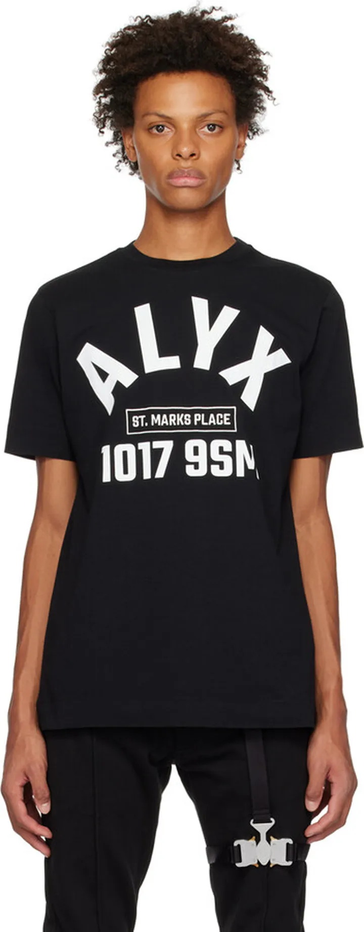 1017 ALYX 9SM Black Arch T-Shirt