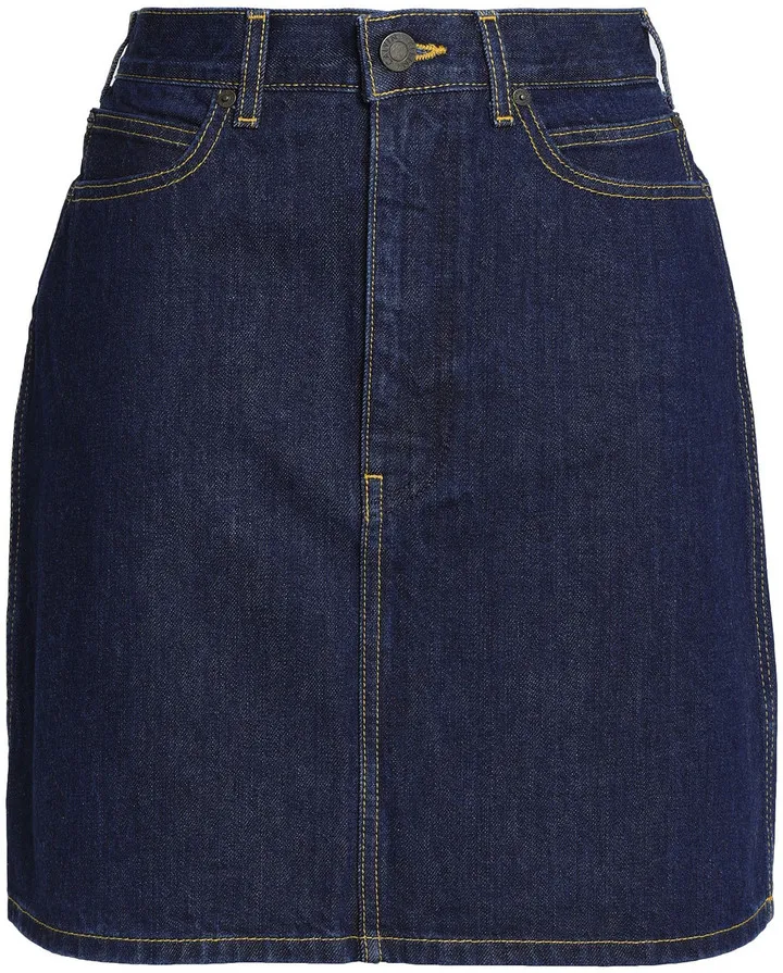 Denim mini skirt