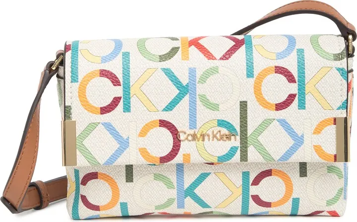 Key Item Signature Crossbody Bag