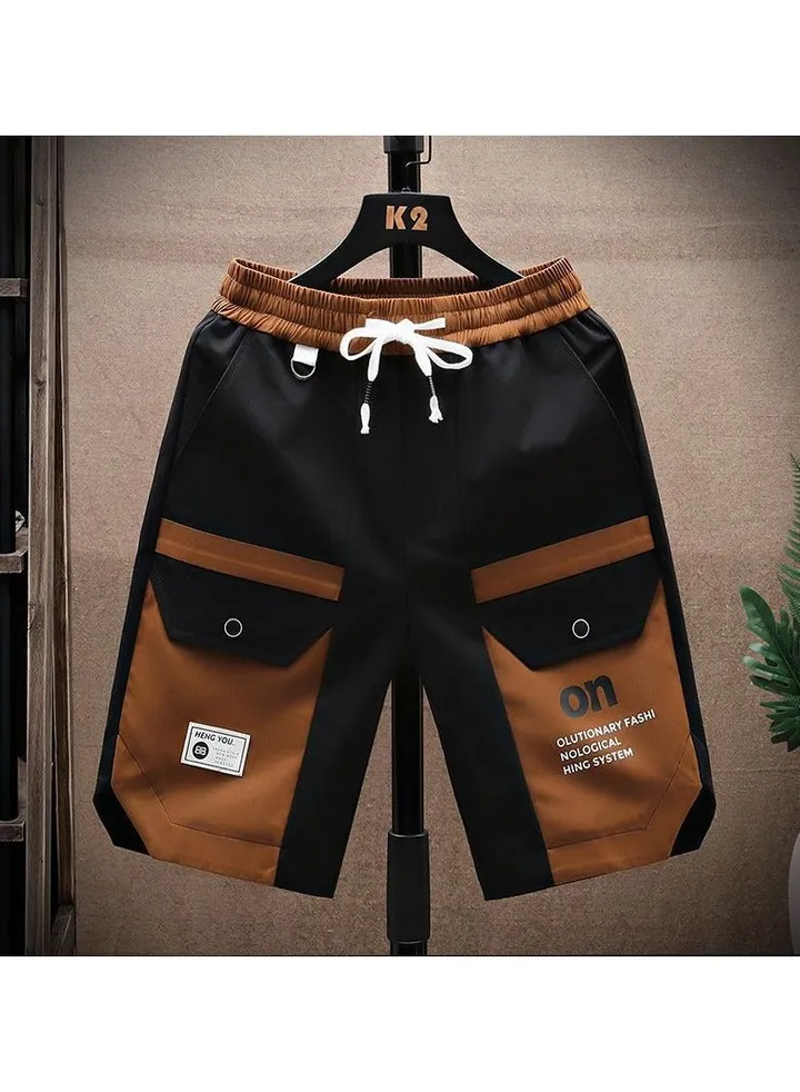 Men's New Summer Outer Wear Loose Shorts Casual Sports Five Points Pants