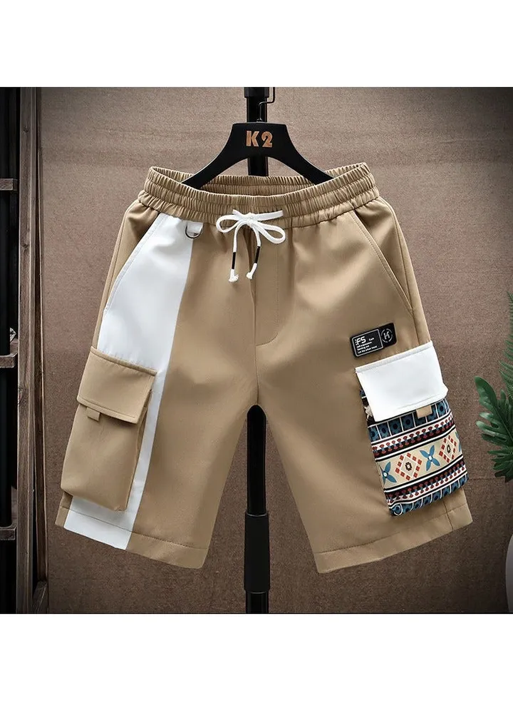 Men's New Summer Outer Wear Loose Shorts Casual Sports Five Points Pants