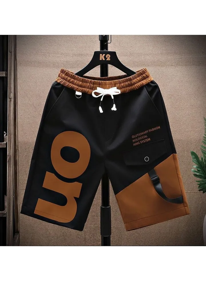 Men's New Summer Outer Wear Loose Shorts Casual Sports Five Points Pants