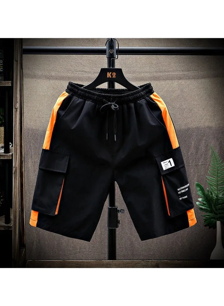 Men's New Summer Outer Wear Loose Shorts Casual Sports Five Points Pants
