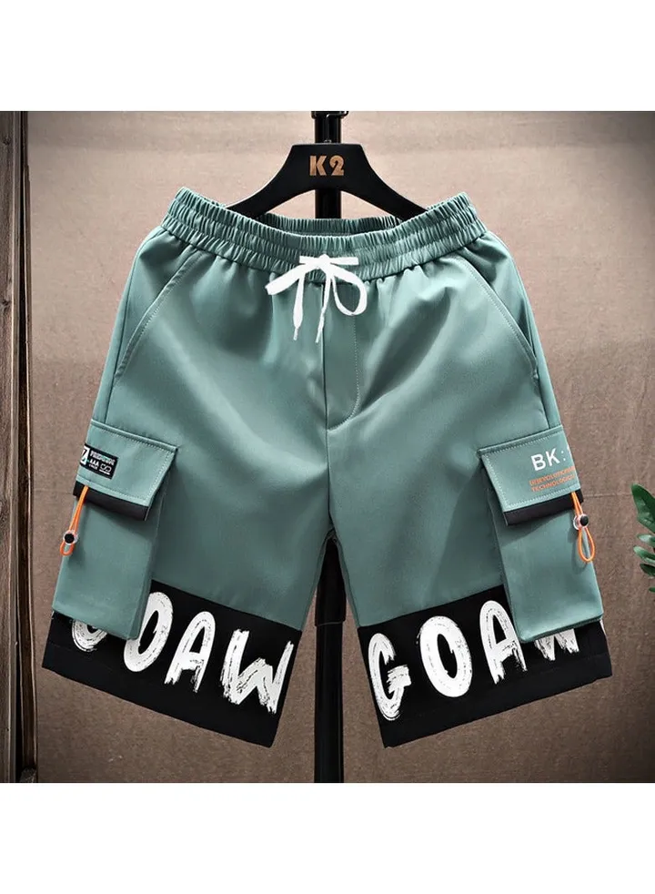 Men's New Summer Outer Wear Loose Shorts Casual Sports Five Points Pants