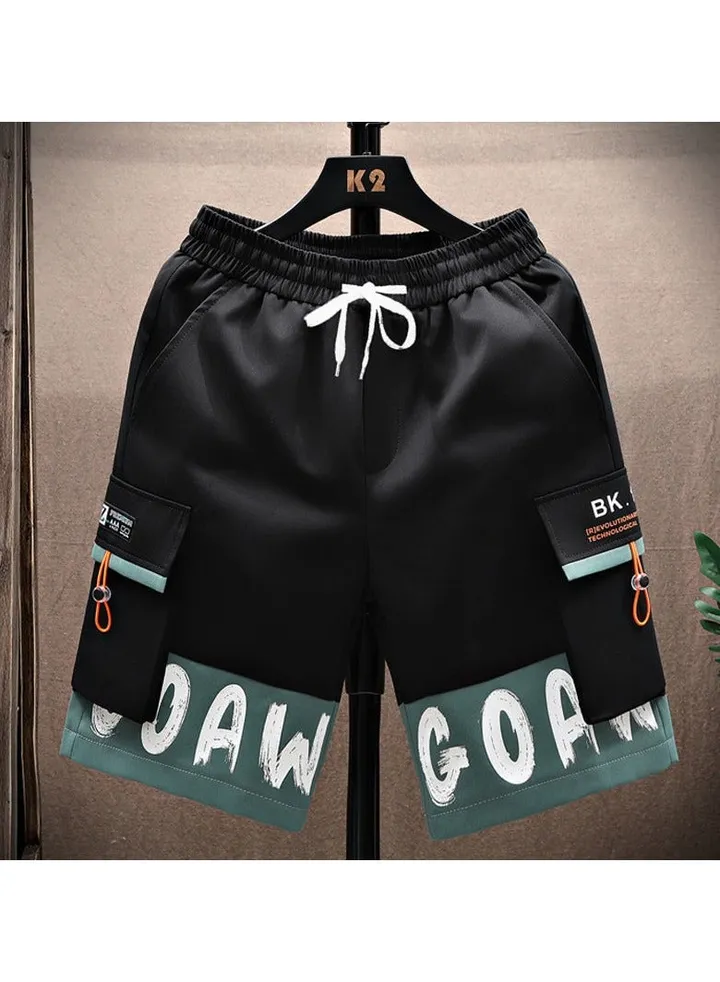 Men's New Summer Outer Wear Loose Shorts Casual Sports Five Points Pants