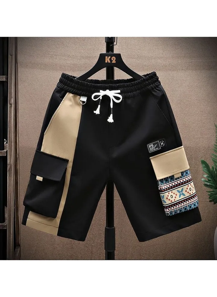 Men's New Summer Outer Wear Loose Shorts Casual Sports Five Points Pants