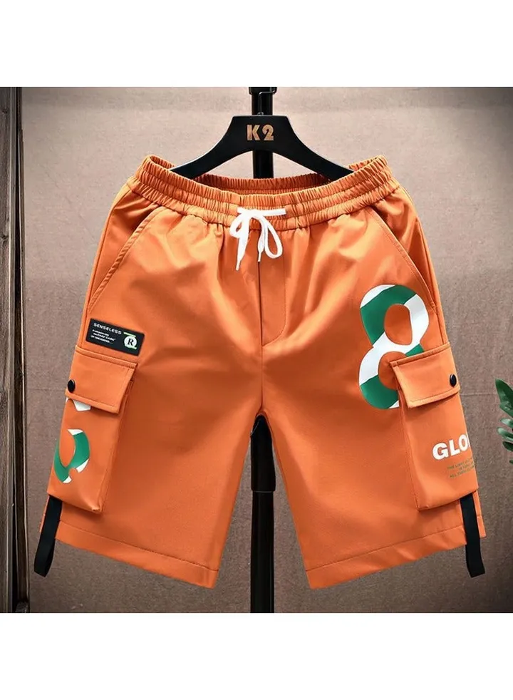 Men's New Summer Outer Wear Loose Shorts Casual Sports Five Points Pants