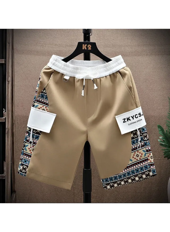 Men's New Summer Outer Wear Loose Shorts Casual Sports Five Points Pants