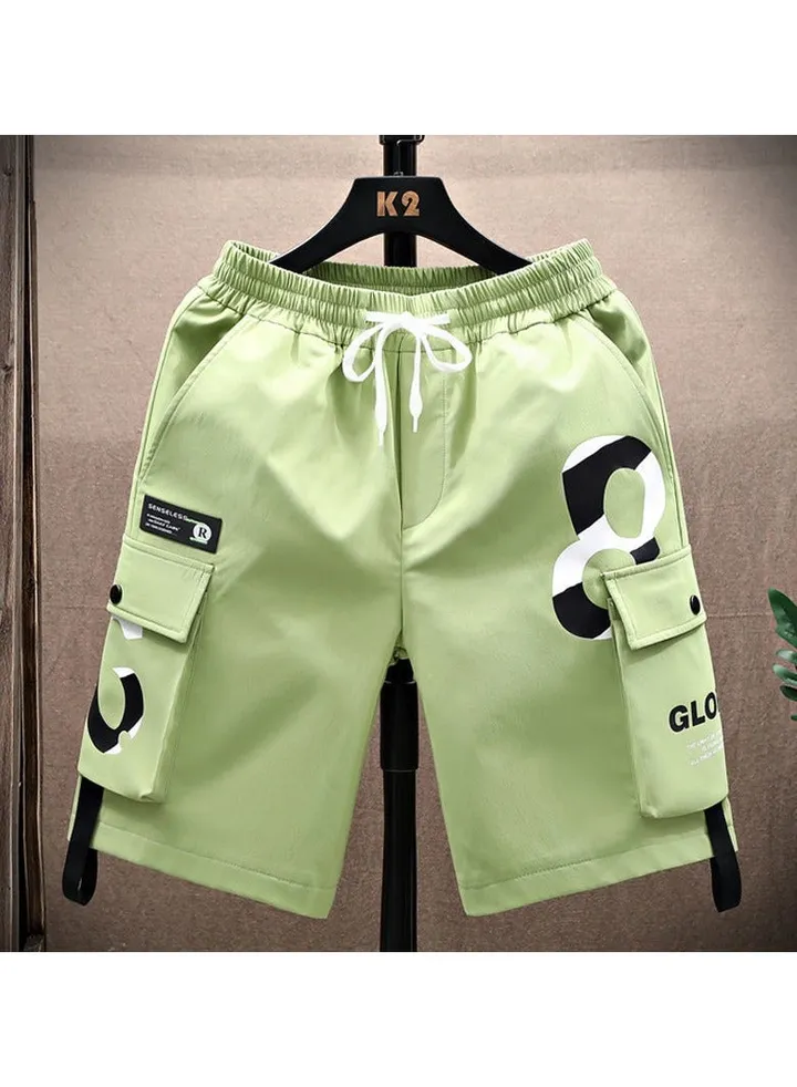 Men's New Summer Outer Wear Loose Shorts Casual Sports Five Points Pants