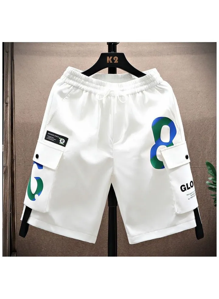 Men's New Summer Outer Wear Loose Shorts Casual Sports Five Points Pants