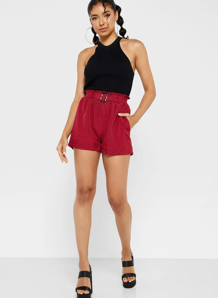 Checkered Shorts 