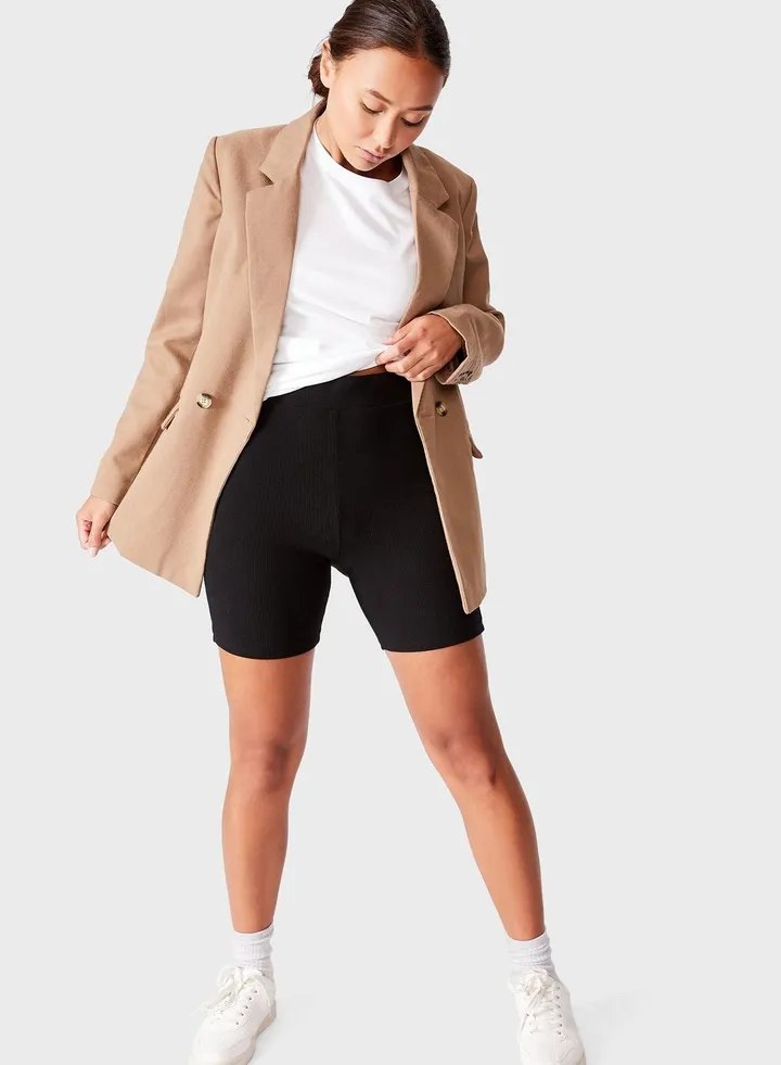 High Waisted Bike Short