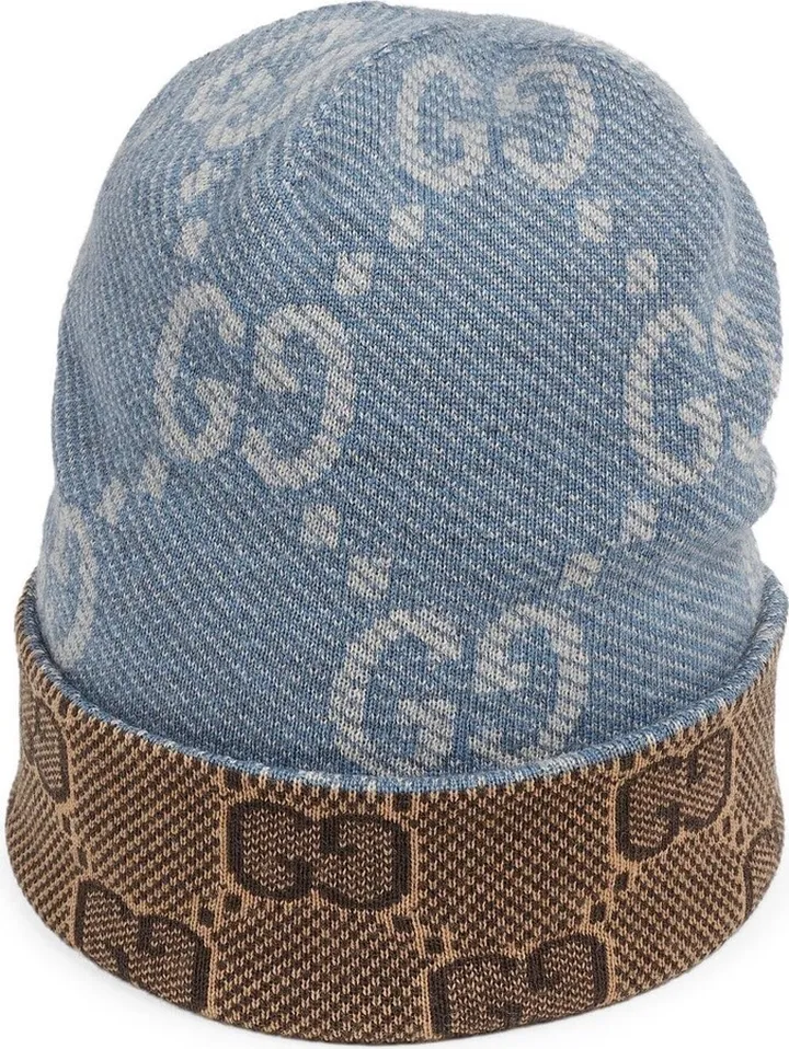 Jumbo GG reversible beanie